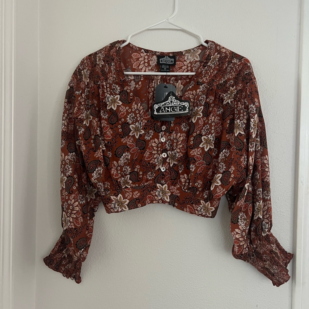 Angie (brand) blouse. NWT